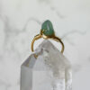 Anillo ajustable cuarzo aventurina verde