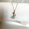 Collar Sirena con Howlita Azul