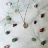 Collar Intercambiable (Variedad "Aurora") con 3 Minerales - Elige entre 16 Minerales.